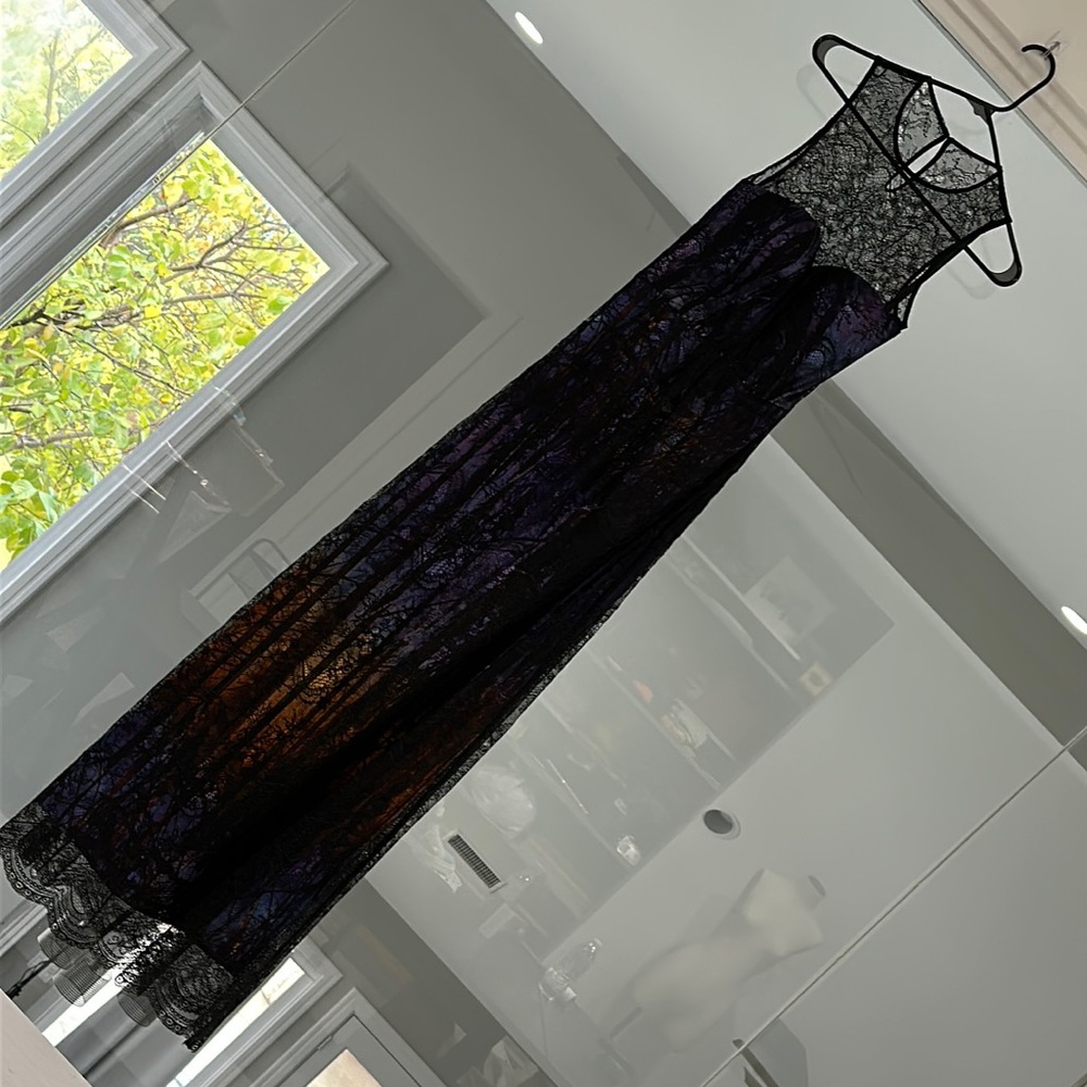 Bebe Lace Overlay Maxi Dress - 4 - Picture 14 of 16